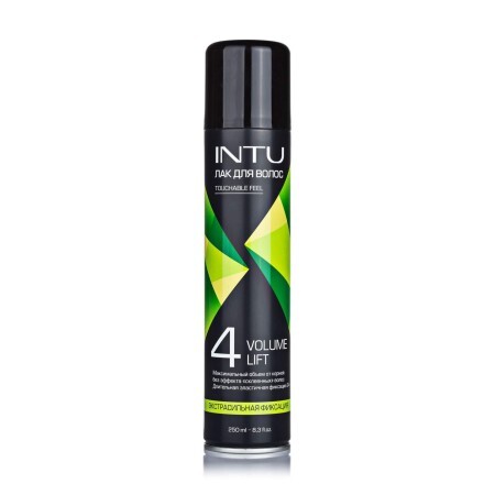 Лак для волосся INTU Volume Lift экстрасильноi фиксацii 250 мл