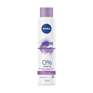 Моделюючий лак для волосся Nivea Кудрі з можливістю змоделювати красиві локони 250 мл
