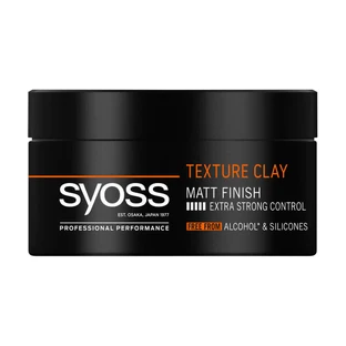 Глина текстурировочная для волос Syoss Texture Clay Фиксация 5 100 мл