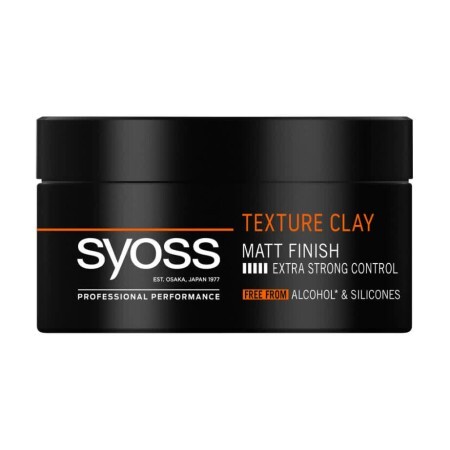 Глина текстурувальна для волосся Syoss Texture Clay Фіксація 5 100 мл