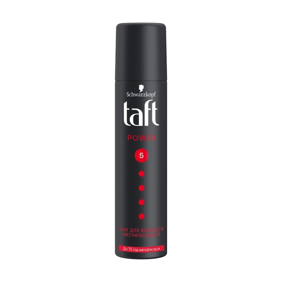 Лак для волосся Taft Power Кофеїн Мегафіксація 5, 75 мл: ціни та характеристики