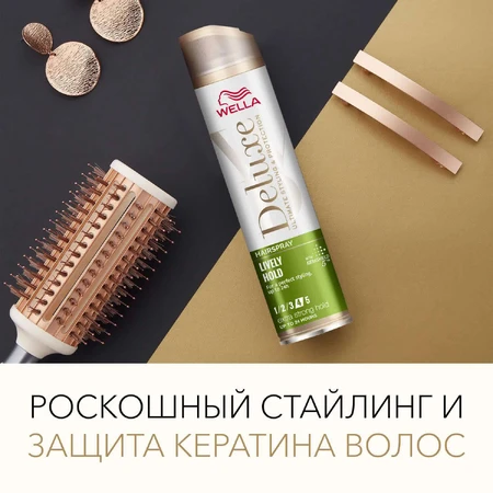 Лак для волосся Wella Deluxe Lively Hold екстрасильна фіксація, 250 : ціни та характеристики