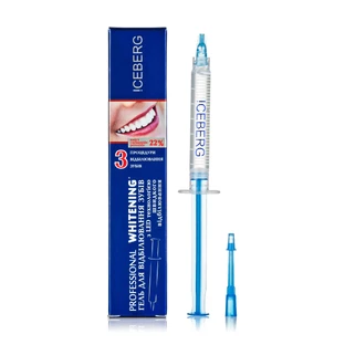 Гель для капи !CEBERG Professional Whitening, 3 процедури відбілювання зубів, 3 мл