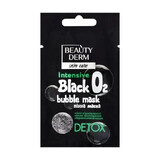 Пінна маска для обличчя Beauty Derm Skin Care Intensive O2 Black Bubble 7 мл