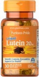 Лютеїн для зору з зеаксантином Puritan&#39;s Pride 20 мг гелеві капсули №60