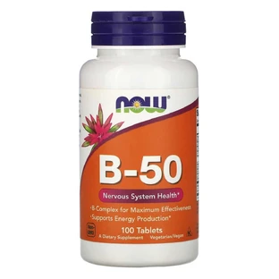 B-Комплекс 50 Now Foods таблетки №100
