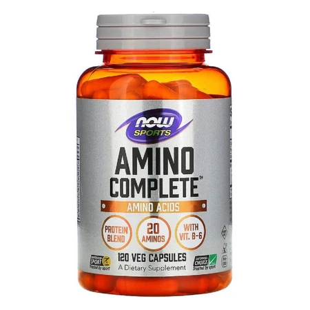 Комплекс аминокислот Now Foods Sports вегетарианские капсулы №120: цены и характеристики