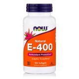 Витамин E Now Foods Е-400 желатиновые капсулы №100