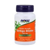 Гинкго билоба Now Foods Double Strength 120 мг капсулы №50