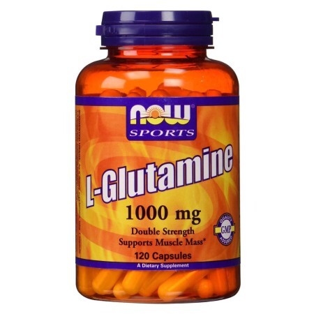 Глютамін Now Foods Sports 1000 мг каспули №120