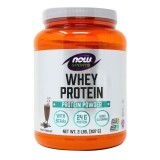 Сывороточный протеин Now Foods Whey Protein Вкус сливочного шоколада порошок 907 г