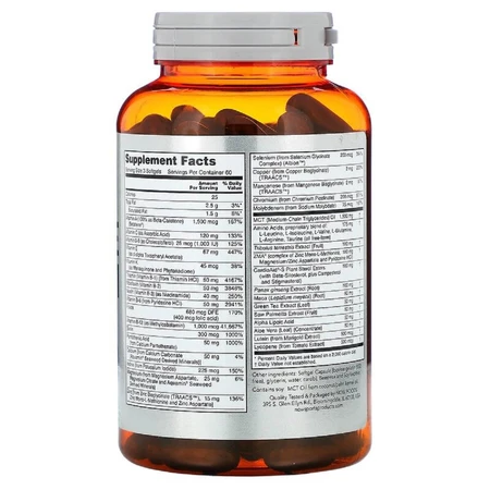 Мужские мультивитамины Now Foods для активных видов спорта гелевые капсулы №180: цены и характеристики