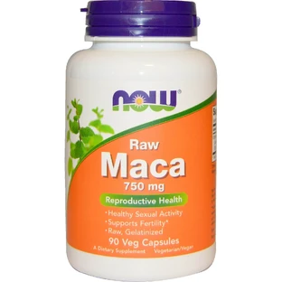 Перуанская Мака Now Foods 750 мг вегетарианские капсулы №90