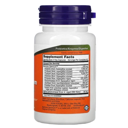 Травні ферменти Now Foods Optimal Digestive System вегетаріанські капсули №90: ціни та характеристики