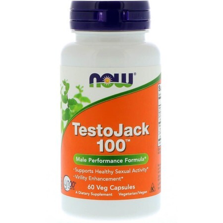 Репродуктивное здоровье мужчин Now Foods TestoJack 100 капсулы №60