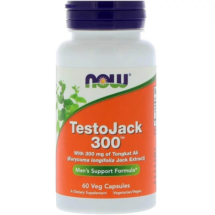 Репродуктивное здоровье мужчин Now Foods TestoJack 300 капсулы №60: цены и характеристики