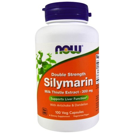 Силимарин Now Foods 300 мг вегетарианские капсулы №100