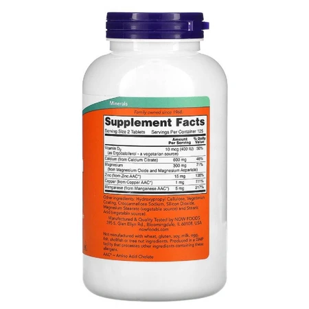 Цитрат кальция Now Foods таблетки №250: цены и характеристики