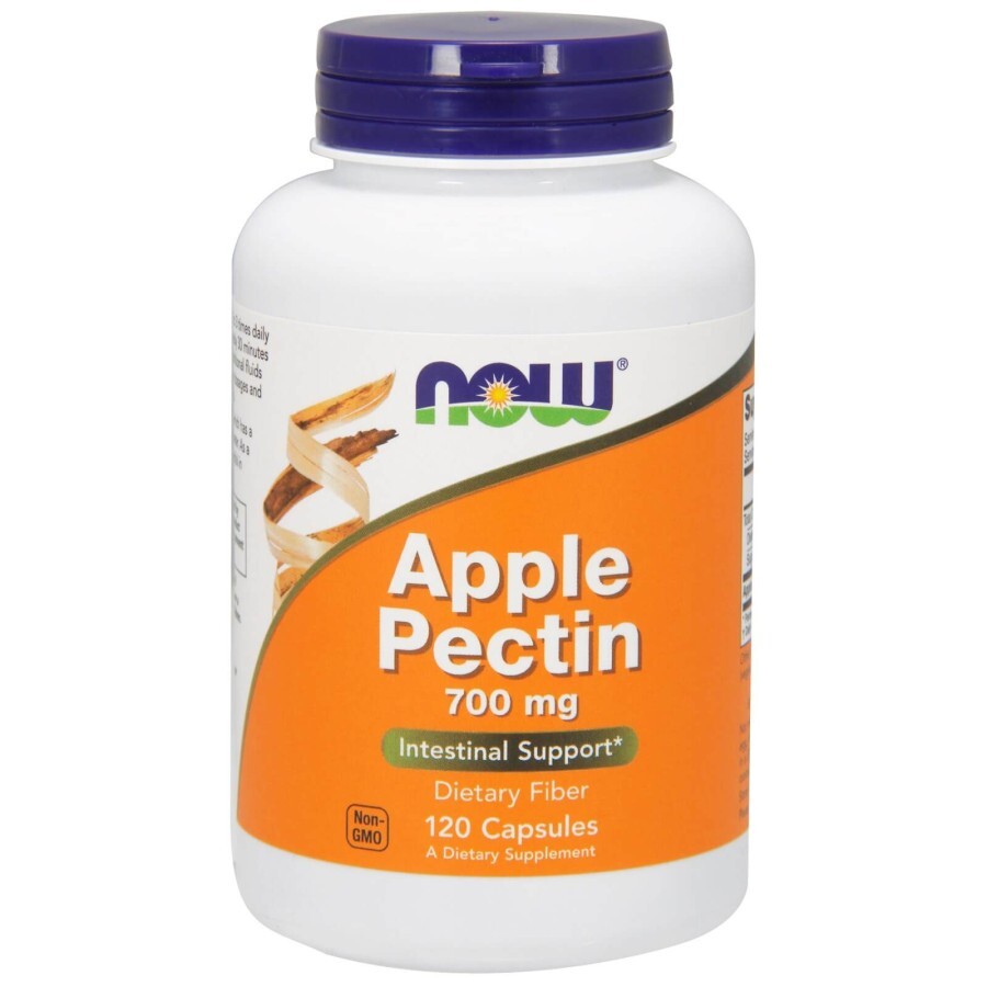 Яблочный пектин Now Foods 700 мг капсулы №120: цены и характеристики