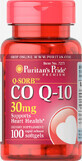 Коензим Q-10 Q-SORB Co Q-10 Puritan&#39;s Pride 30 мг гелеві капсули швидкого вивільнення №100