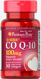 Коэнзим Q-10 Q-SORB Puritan&#39;s Pride 100 мг гелевые капсулы быстрого высвобождения №30