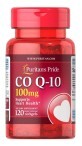 Коензим Q-10 Puritan&#39;s Pride 100 мг капсули швидкого вивільнення №120