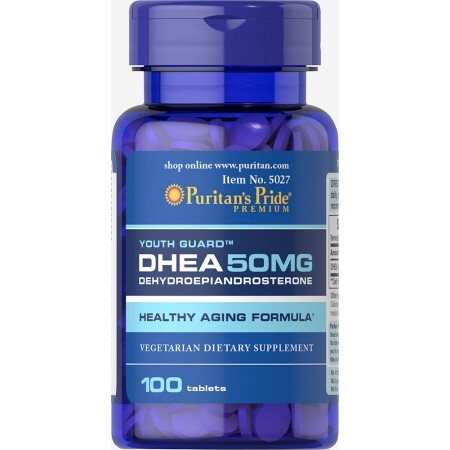 DHEA Дегідроепіандростерон Puritan's Pride 50 мг таблетки №100