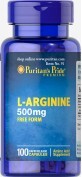 L-аргинин Puritan&#39;s Pride 500 мг капсулы №100