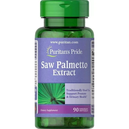 Saw Palmetto Puritan's Pride Экстракт гелевые капсулы №90: цены и характеристики