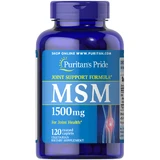 Метилсульфонилметан MSM Puritan's Pride 1500 mg каплеты с покрытием №120