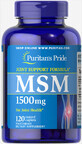 Метилсульфонілметан MSM Puritan&#39;s Pride 1500 mg каплети з покриттям №120
