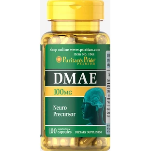 Диметиламиноэтанол DMAE Puritan's Pride 100 мг капсулы №100