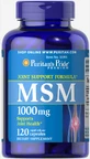 Метилсульфонилметан MSM Puritan's Pride 1000 mg капсулы №120