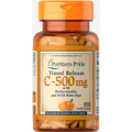 Витамин С с биофлавоноидами Vitamin C Rose Hips Puritan's Pride 500 мг каплеты с покрытием №100