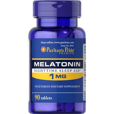 Мелатонин Puritan's Pride 1 мг таблетки №90