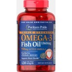 Омега-3 рыбий жир Puritan's Pride 1360 мг (950 мг активного омега-3) гелевые капсулы №120: цены и характеристики