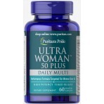 Мультивітаміни для жінок ультра 50+ Puritan's Pride Ultra Woman Multi-Vitamin каплети №60: ціни та характеристики