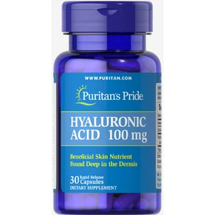 Гиалуроновая кислота Puritan's Pride 100 мг капсулы №30