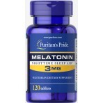 Мелатонин Puritan's Pride 3 мг таблетки №120: цены и характеристики
