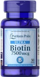 Біотин Puritan's Pride 7500 мкг таблетки №50