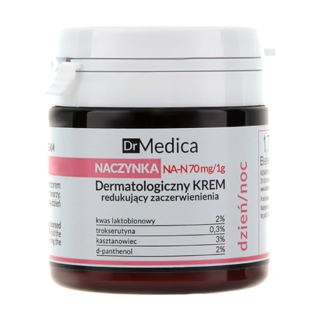 Крем дерматологический Bielenda Dr Medica Купероз Уменьшающий покраснение гипоаллергенный день/ночь 50 мл: цены и характеристики