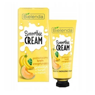 Крем для лица Bielenda Smoothie Cream заряжает энергией Пребиотик+банан+дыня 50 мл