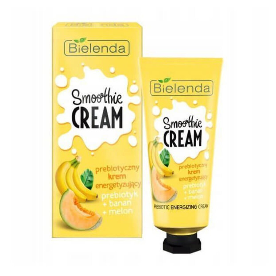 Крем для лица Bielenda Smoothie Cream заряжает энергией Пребиотик+банан+дыня 50 мл: цены и характеристики