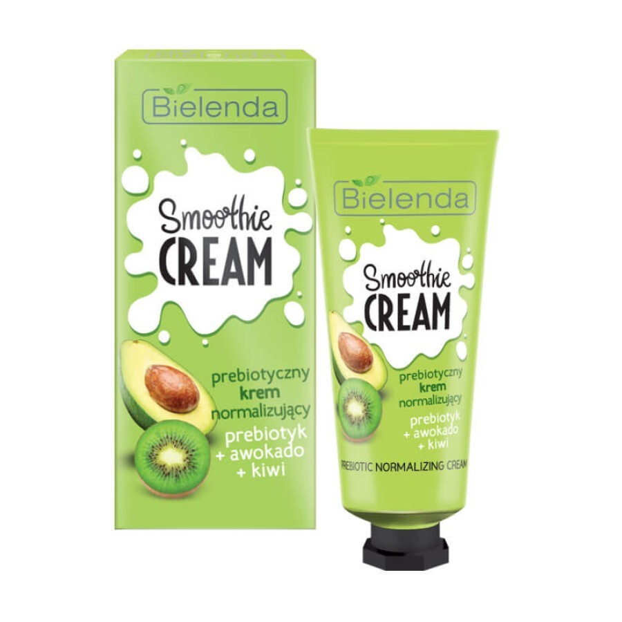 Крем для лица Bielenda Smoothie Cream нормализует пребиотик + авокадо + киви 50 мл.: цены и характеристики