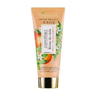 Японський крем для тіла Bielenda Japan Beauty масло неролі + зелений чай 200 мл