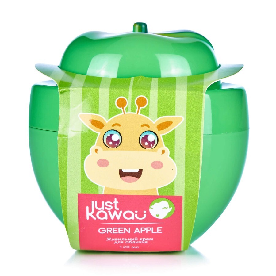 Питательный крем для лица Just Kawaii Зеленое яблоко 120 мл: цены и характеристики