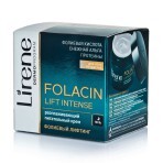Активний живильний крем проти зморшок Lirene Folacin Night 50 мл: ціни та характеристики