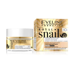 Крем-концентрат Evelin Royal Snail Інтенсивний проти зморшок 40+ 50 мл