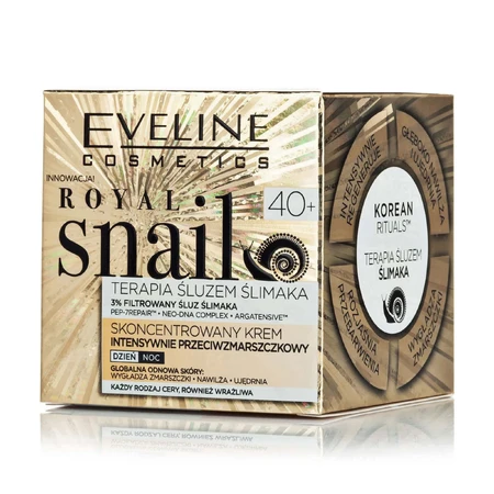 Крем-концентрат Evelin Royal Snail Интенсивный против морщин 40+ 50 мл: цены и характеристики