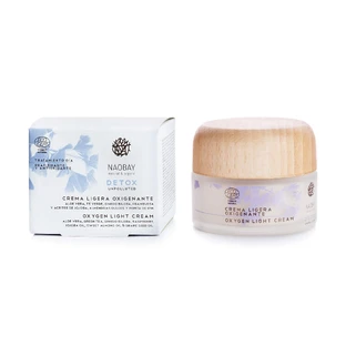 Кисневий легкий крем Naobay Detox Cosmos Bio Detox Oxygen 50 мл